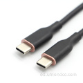 Cable USB-C de carga rápida al cable USB-C